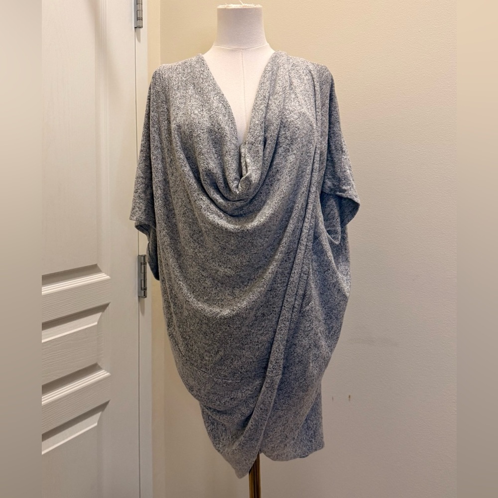 Anthropologie OS Cowl Neck Wrap – Soft & Sculpted Saturday Sunday‎ Minimalist